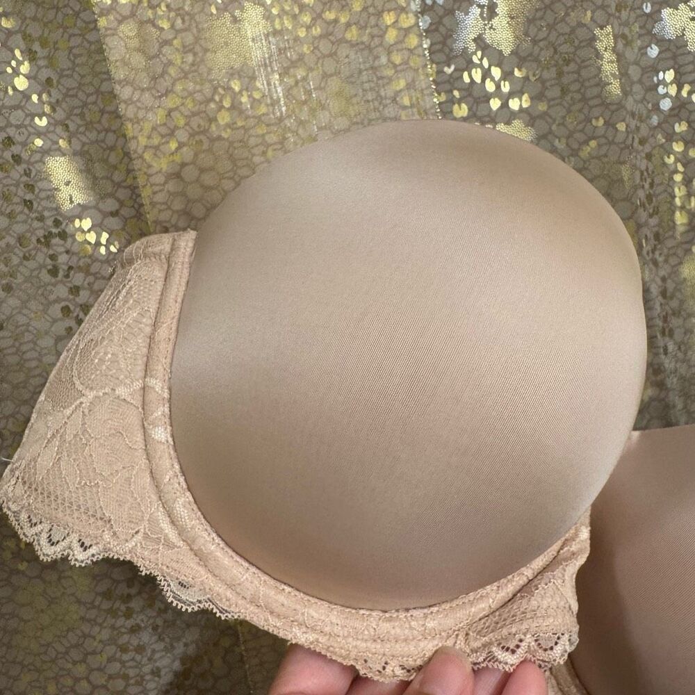 Torrid Bombshell Everyday Strapless Bra Nude Tan … - image 2